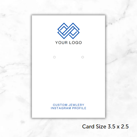 Earring Display Card - PR Designs, LLC