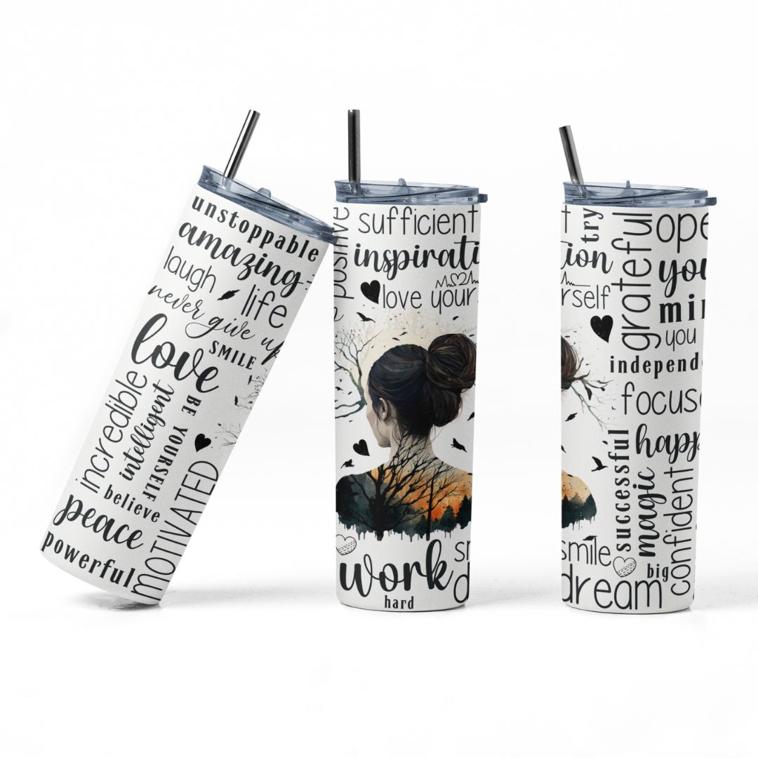 Love Yourself Tumbler - PR Designs, LLC