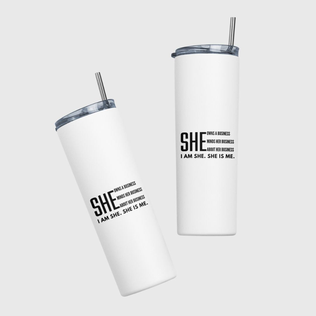 I am She Tumbler - PR Designs, LLC
