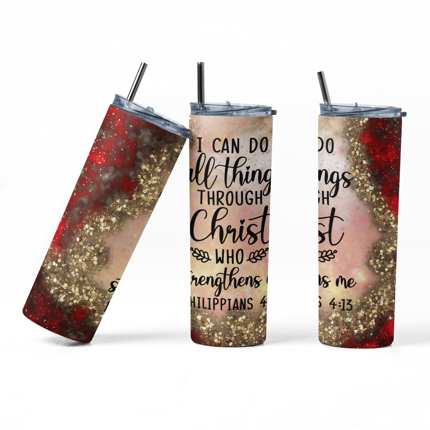 I Can Do All Things Tumbler - PR Designs, LLC
