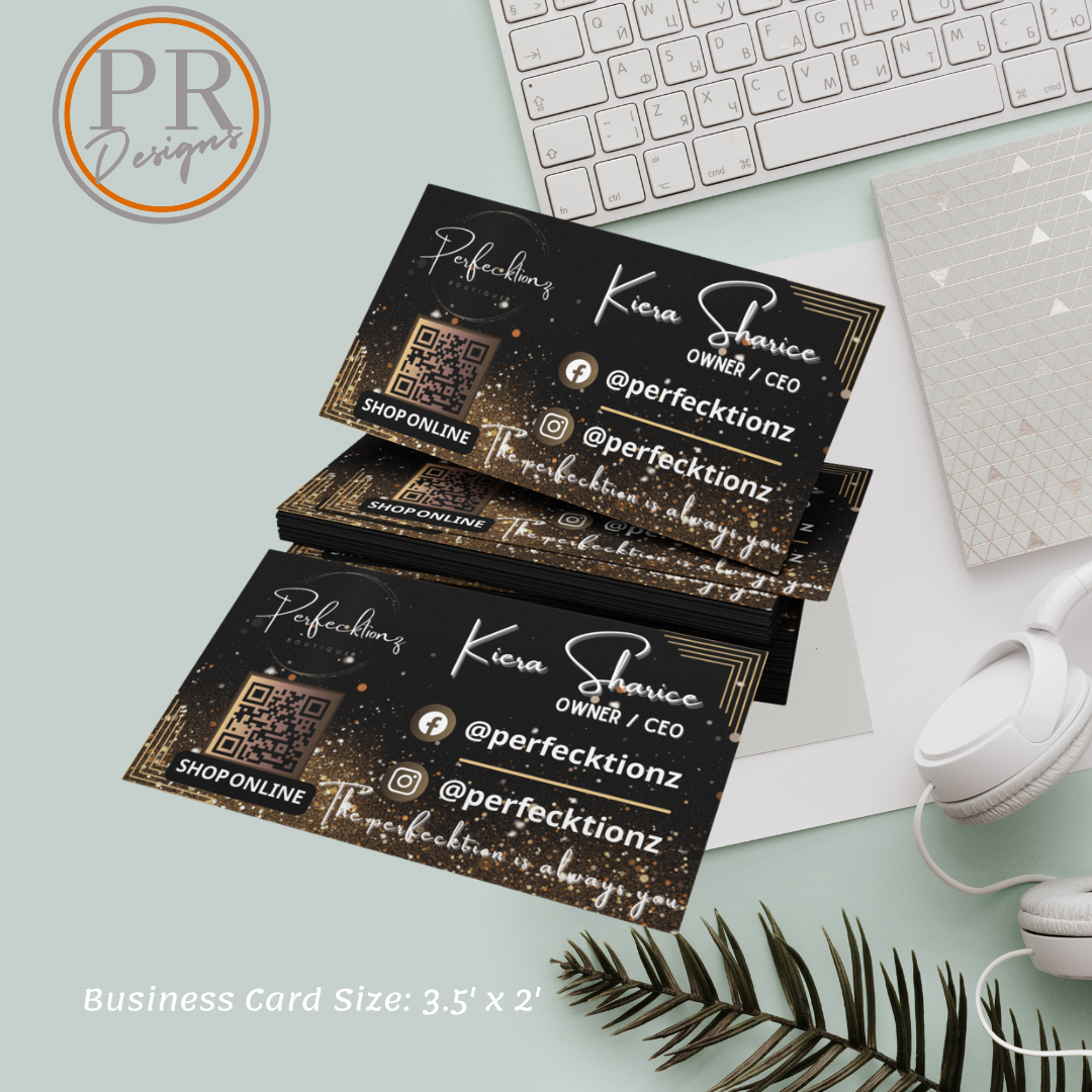 Business Cards - PR Designs, LLC