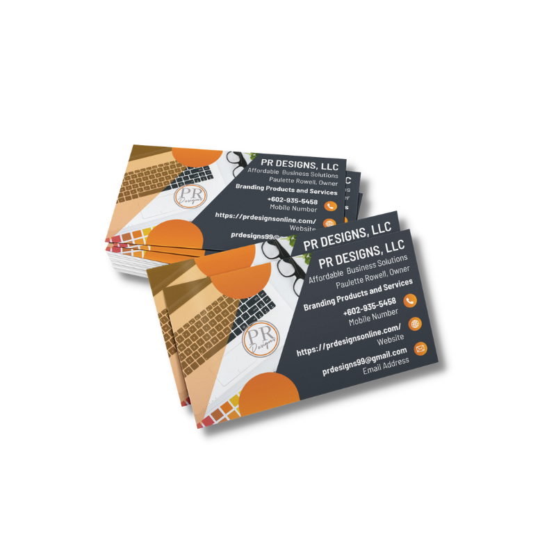 Business Cards - PR Designs, LLC