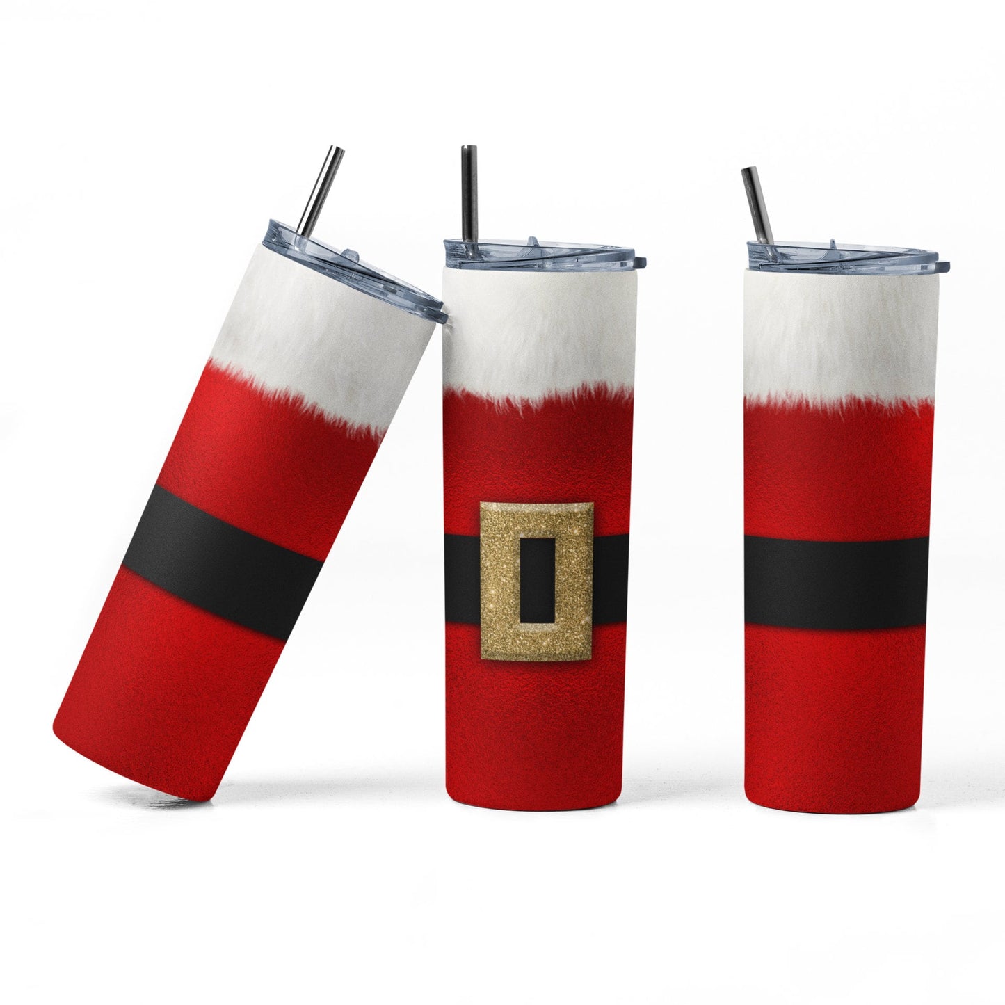 Santa X Mas Tumbler - PR Designs, LLC