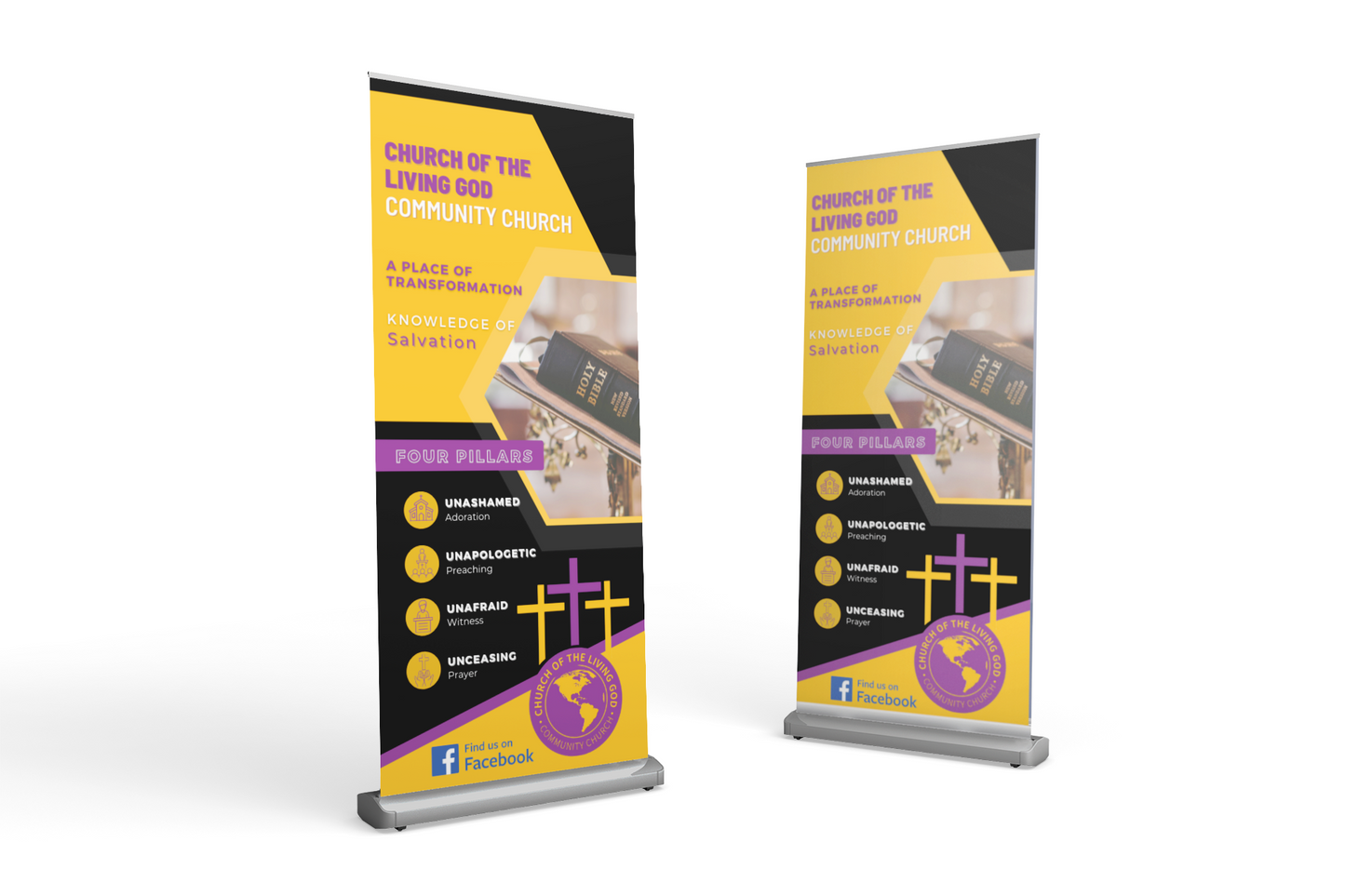 Banner - Retractable - PR Designs, LLC