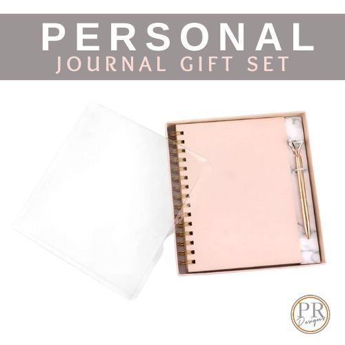 Personal Journal Gift Set - PR Designs, LLC