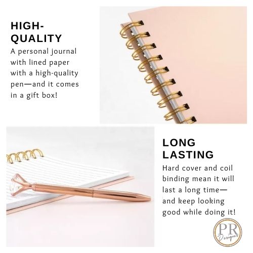 Personal Journal Gift Set - PR Designs, LLC