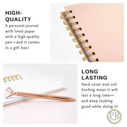 Personal Journal Gift Set - PR Designs, LLC