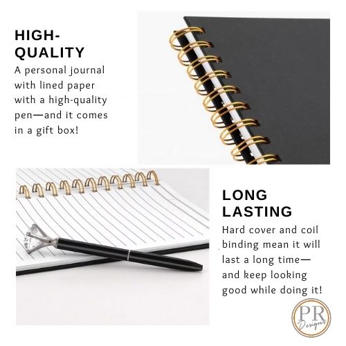 Personal Journal Gift Set - PR Designs, LLC