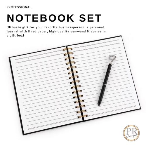 Personal Journal Gift Set - PR Designs, LLC