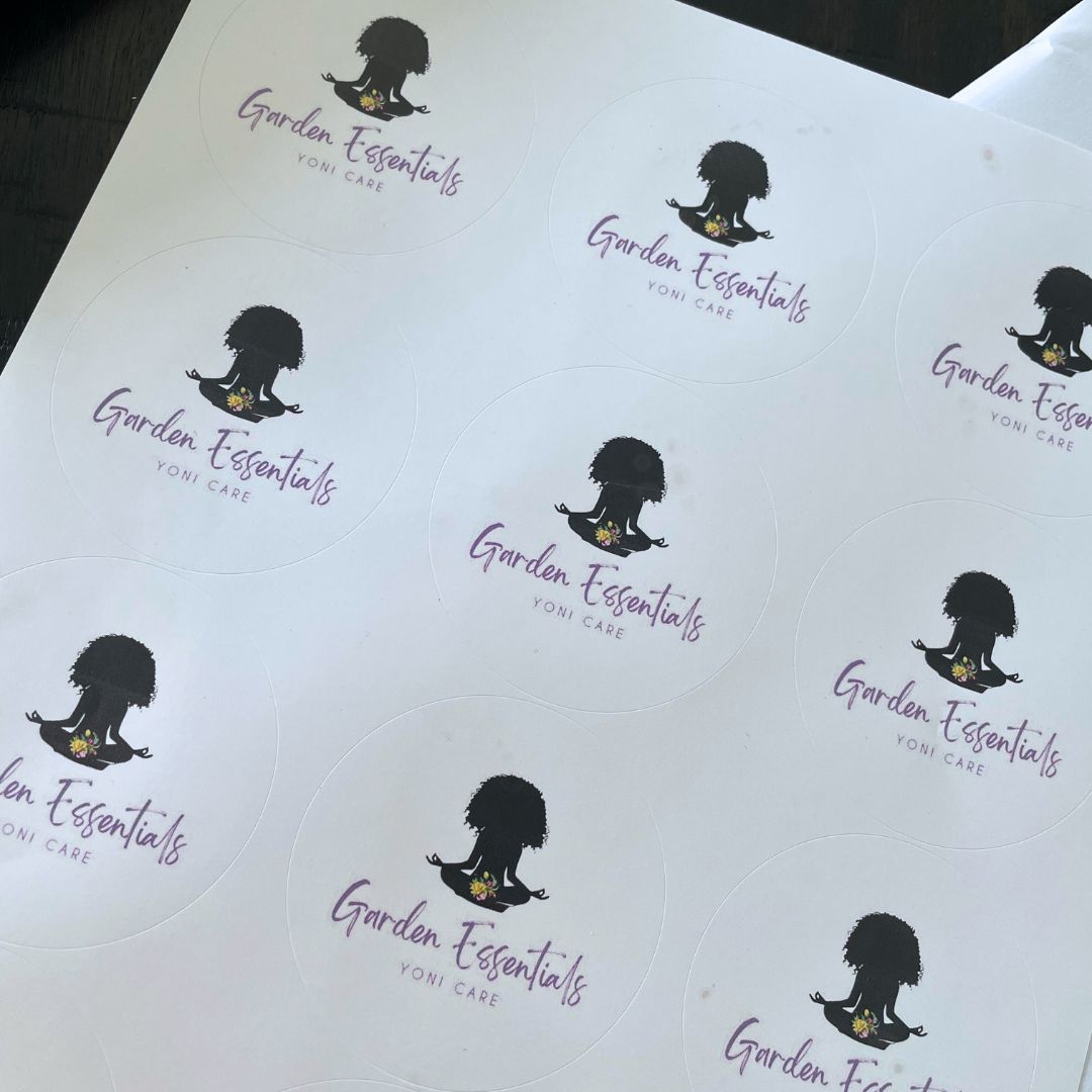 Stickers - Round 2.5' inches - PR Designs, LLC