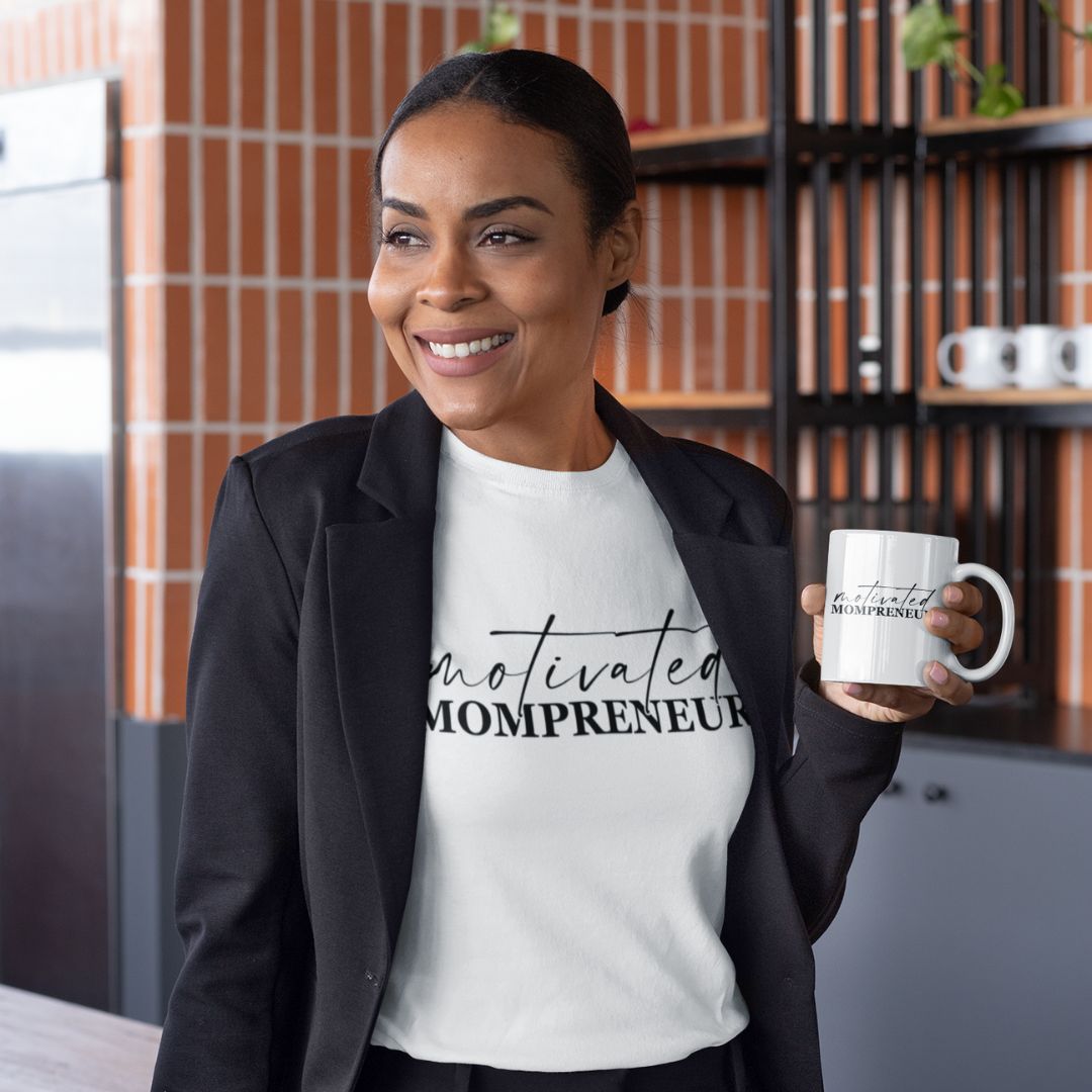 Motivated Mompreneur T-Shirt - PR Designs, LLC