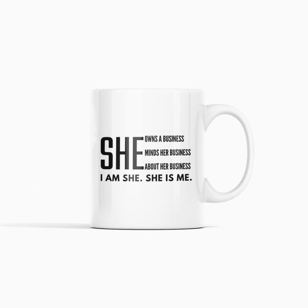 I am She Coffee Mug, 11oz - PR Designs, LLC