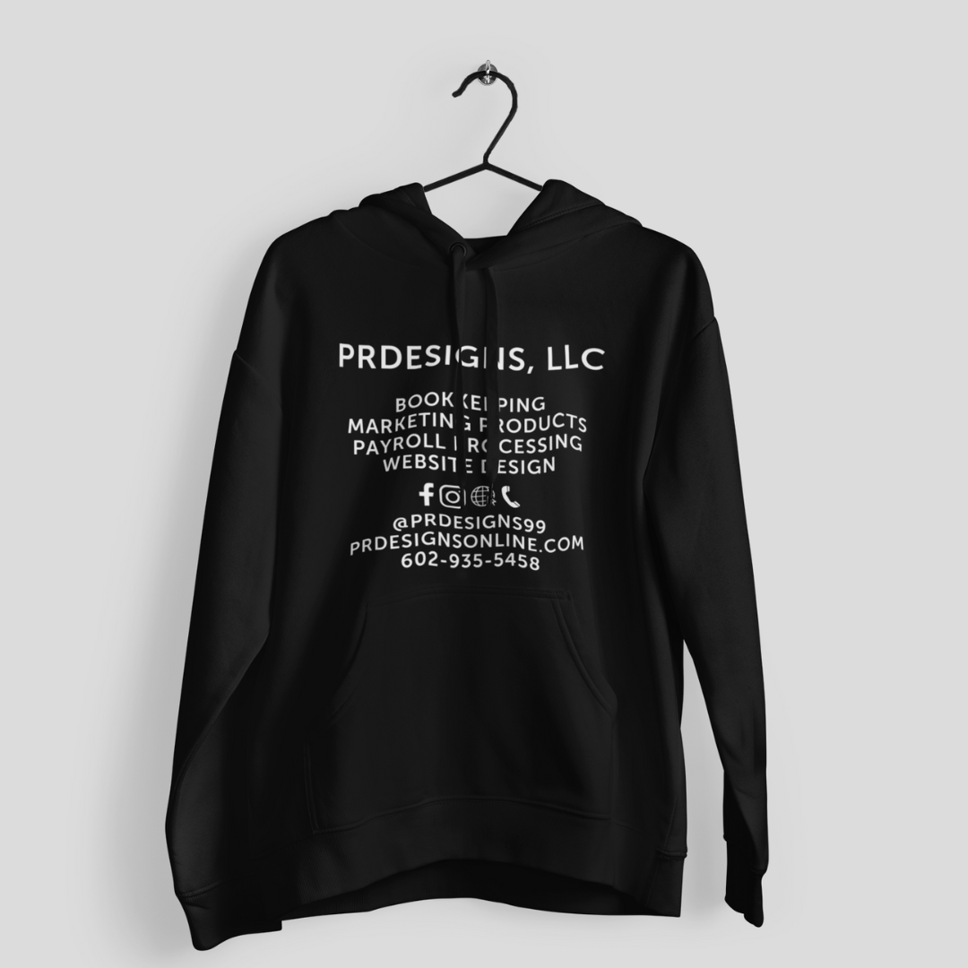 Business Branded Hoodie - PR Designs, LLC