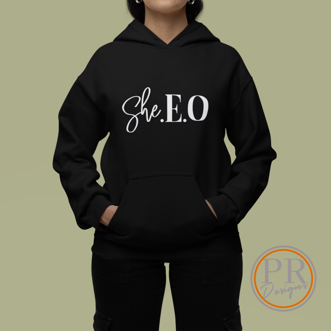 SHE Collection - She.E.O Hoodie - PR Designs, LLC
