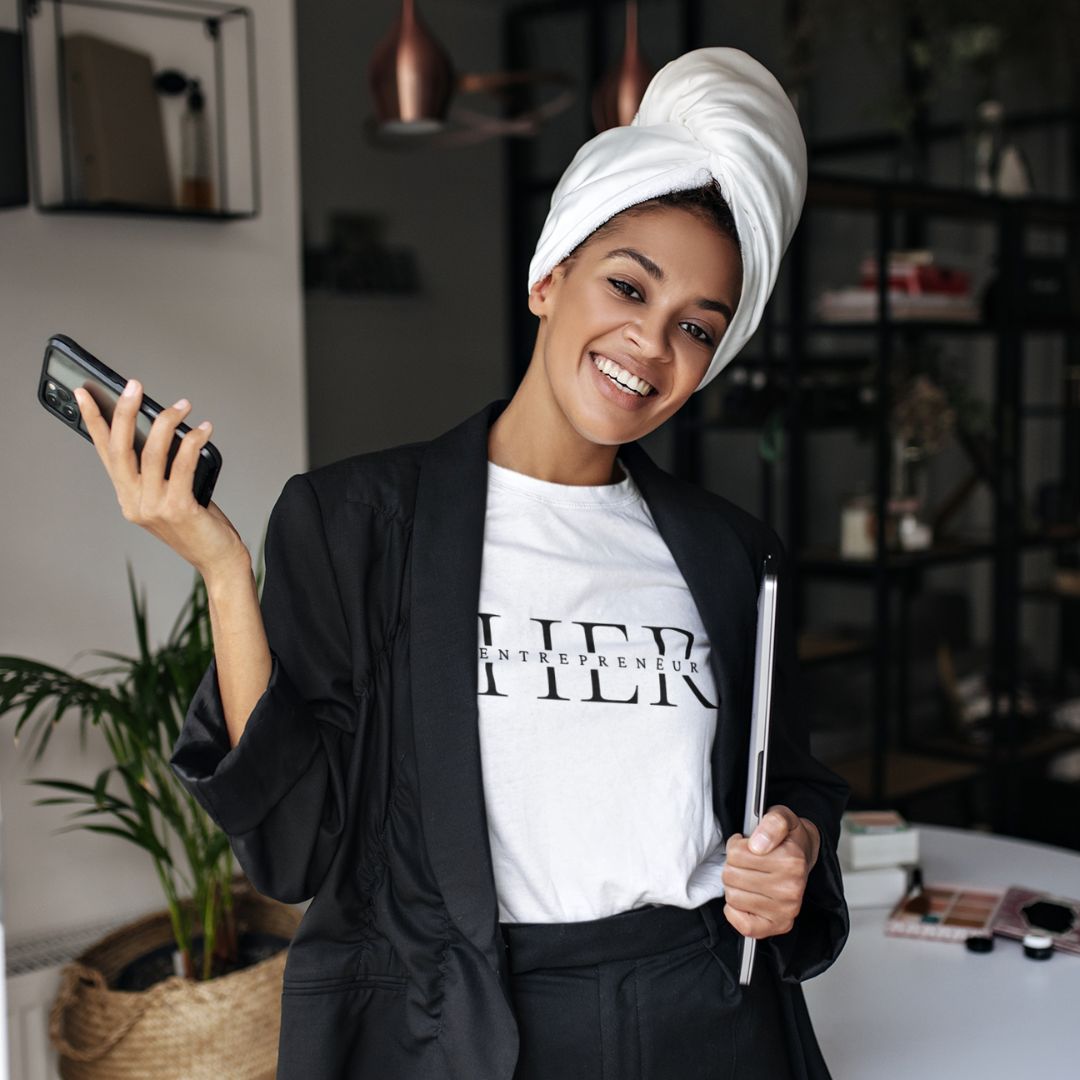 Entrepreneur HER T-Shirt - PR Designs, LLC