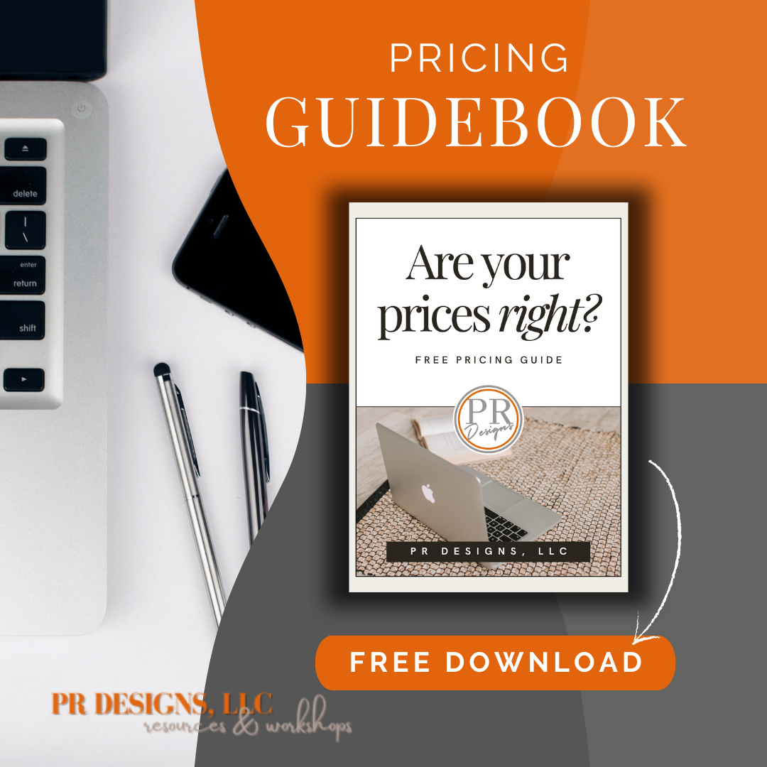 Pricing Guidebook - PR Designs, LLC