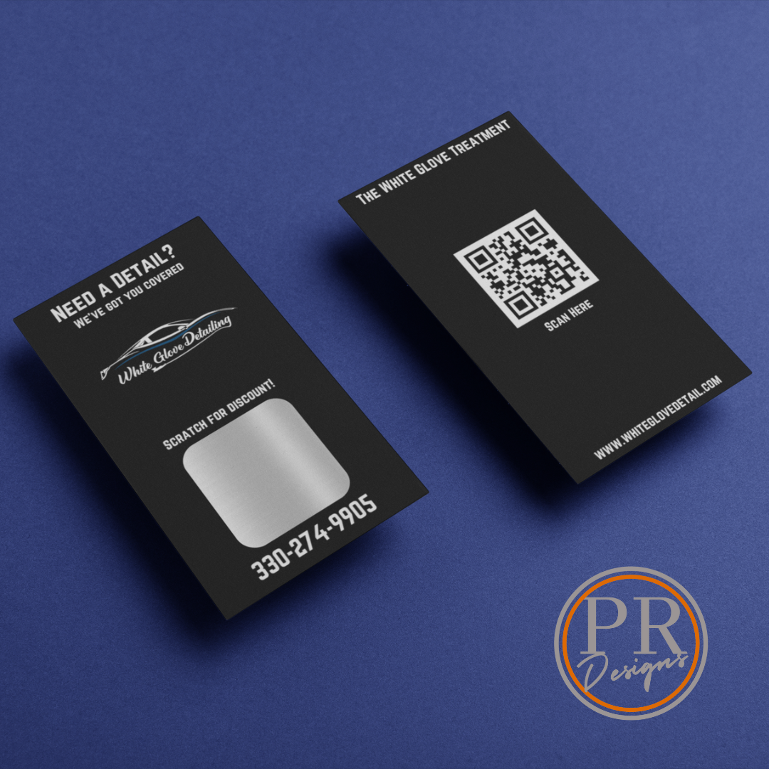 Scratch & Win Cards - PR Designs, LLC