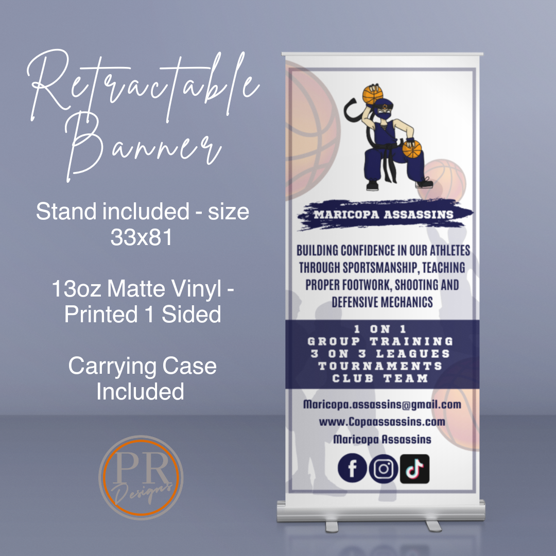 Banner - Retractable - PR Designs, LLC
