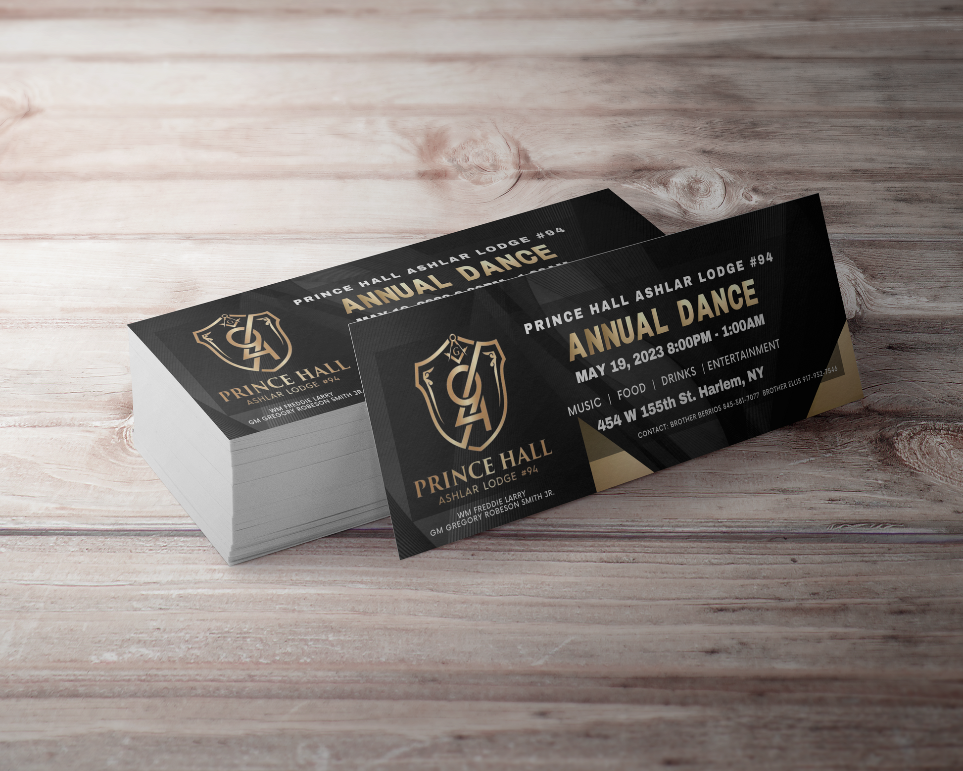 Event Tickets - Business Tickets - PR Designs, LLC