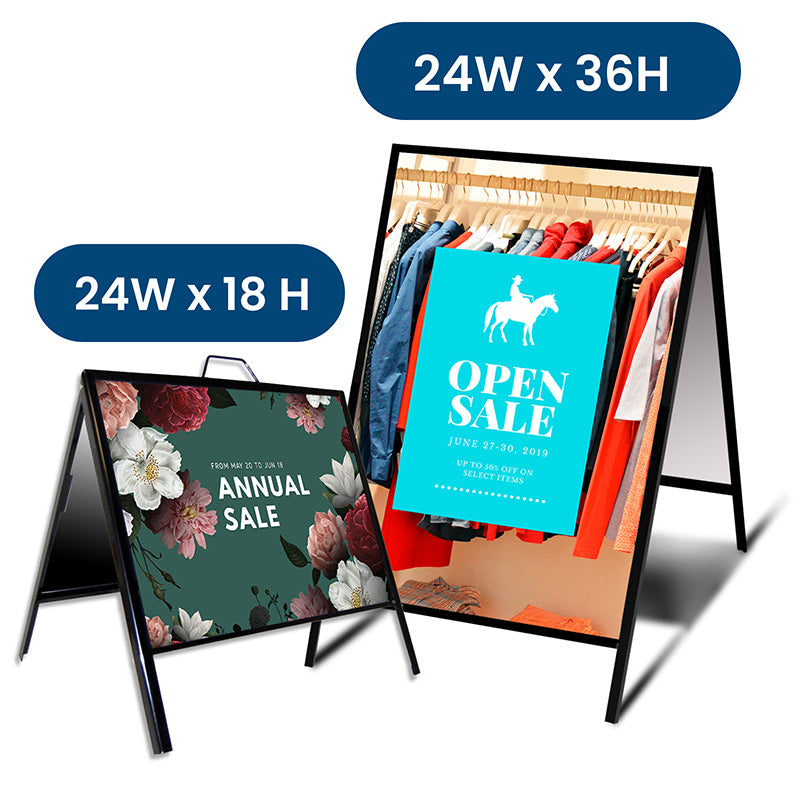 A-Frame Signs / Sandwich Boards - PR Designs, LLC