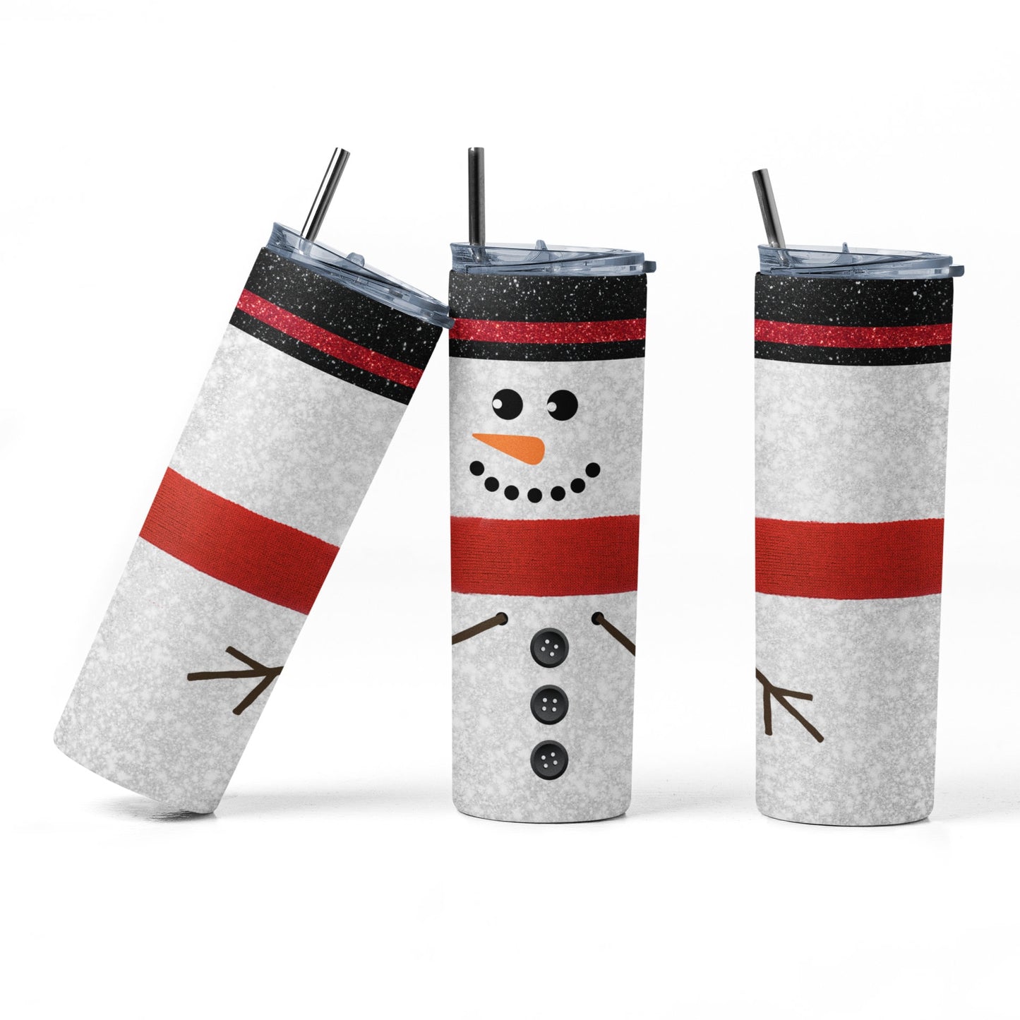 Snowman X Mas Tumbler - PR Designs, LLC